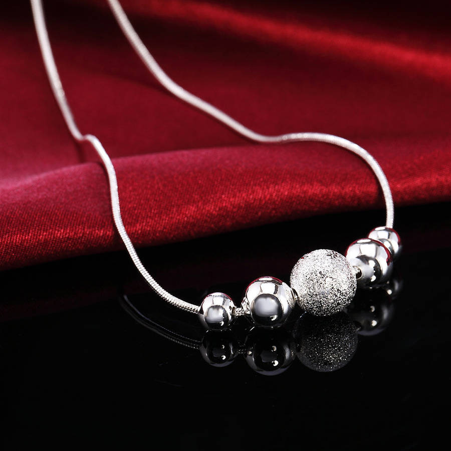Sexy Sterling Silver filled ladies draped Necklace