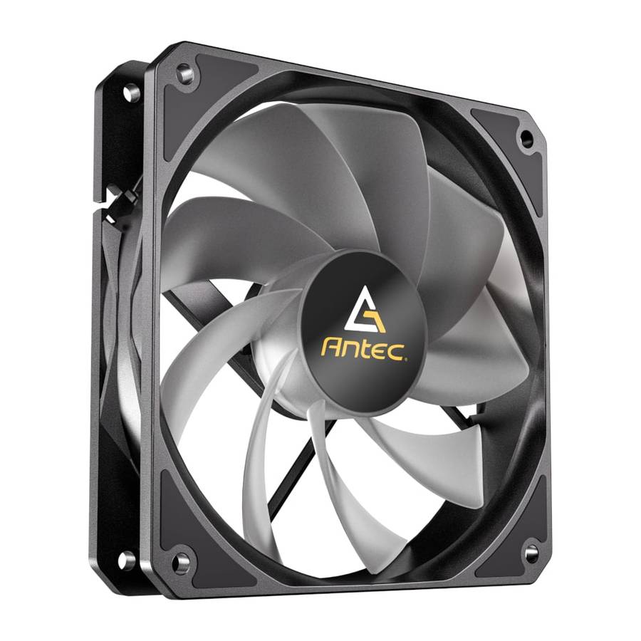 Antec P12 PWM 120mm ARGB Reverse Case Fan  Black
