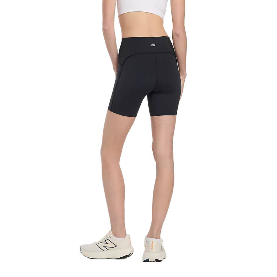 New Balance Sleek Pocket High Rise Short 6 inch