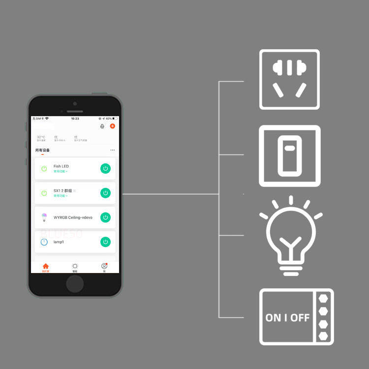 20A WiFi switch