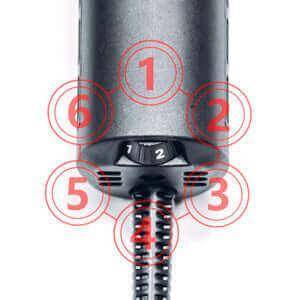 MaxShine M550 Rotary Polisher - 3 Inch