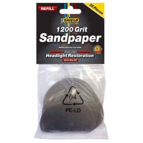 Shield Sanding Disc Replacements 3'' 1200 Grit -25pce
