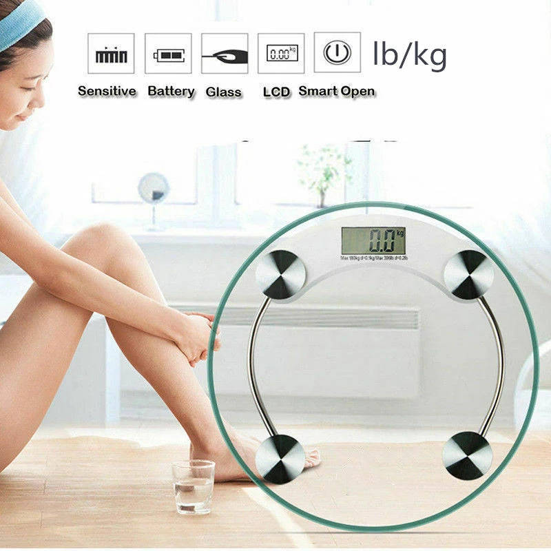 Glass Bathroom Scale