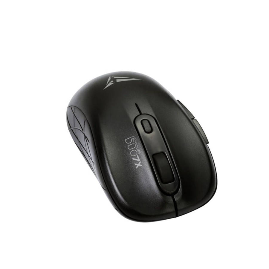 Alcatroz Airmouse Duo 7X Bluetooth and Wireless Mouse - Black