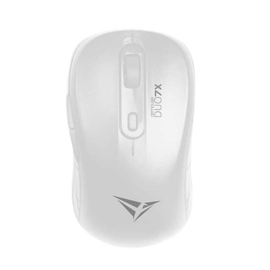 Alcatroz Airmouse Duo 7X Bluetooth and Wireless Mouse - White