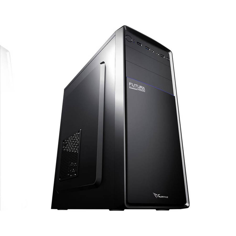 Alcatroz Futura N1000 ATX Case with Magnum Pro 225 PSU - Black