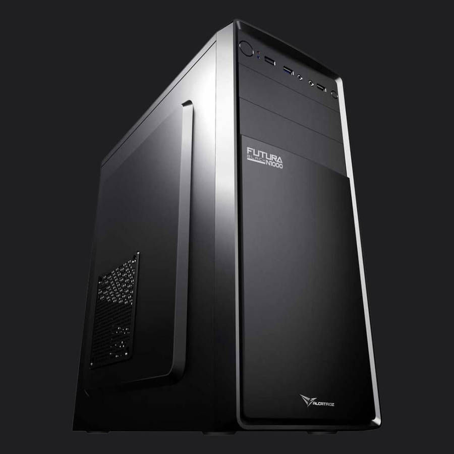 Alcatroz Futura N1000 ATX Case with Magnum Pro 225 PSU - Black