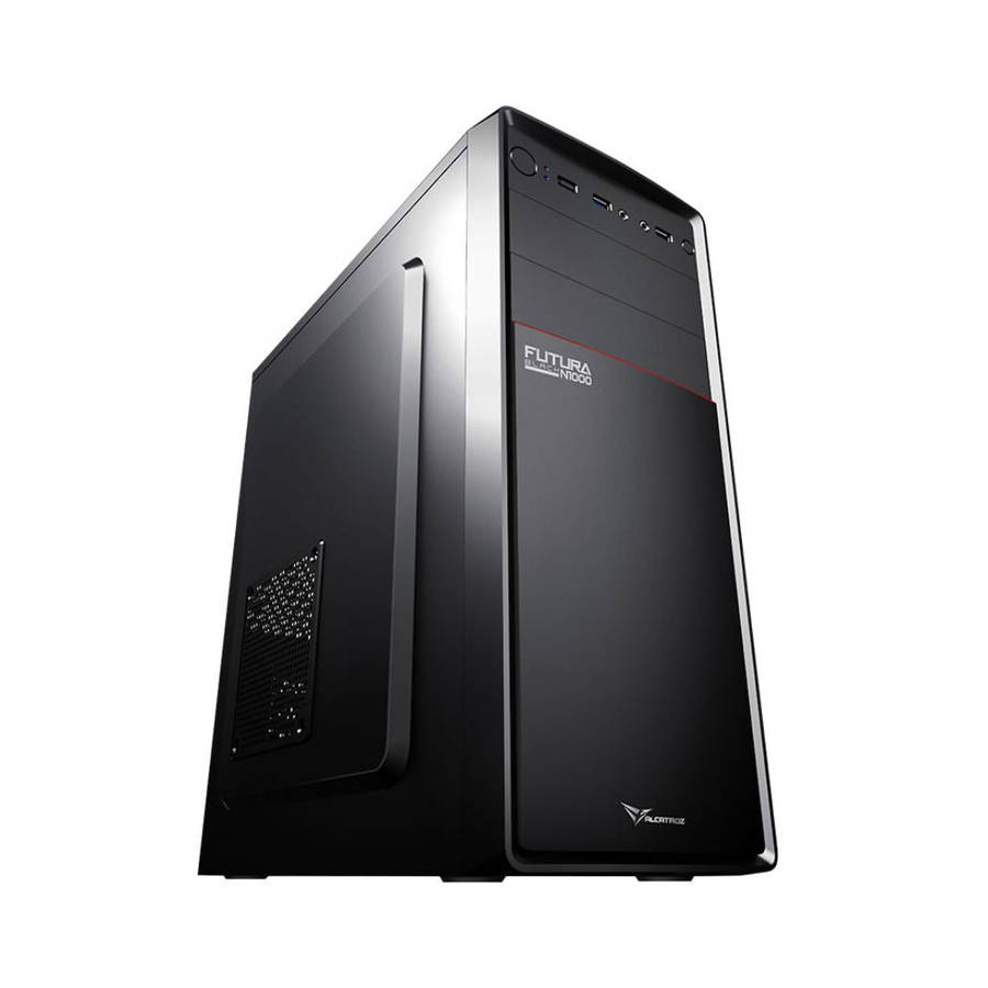 Alcatroz Futura N1000 ATX Case with Magnum Pro 225 PSU - Black
