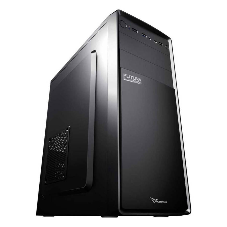 Alcatroz Futura N1000 ATX Case with Magnum Pro 225 PSU - Black
