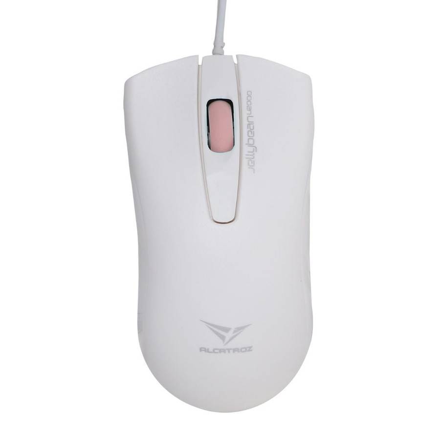 Alcatroz Jellybean U2000 Keyboard and Mouse - White/Peach