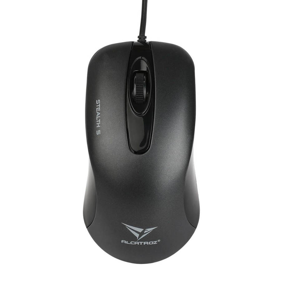 Alcatroz Stealth 5 USB Mouse - Grey