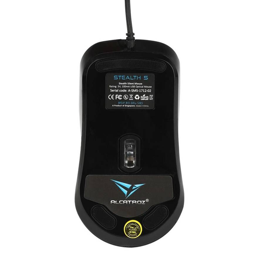 Alcatroz Stealth 5 USB Mouse - Metallic Blue