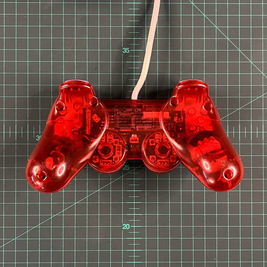 Dualshock Controller | Crimson Red | Playstation 1 | PS1 | Accessories