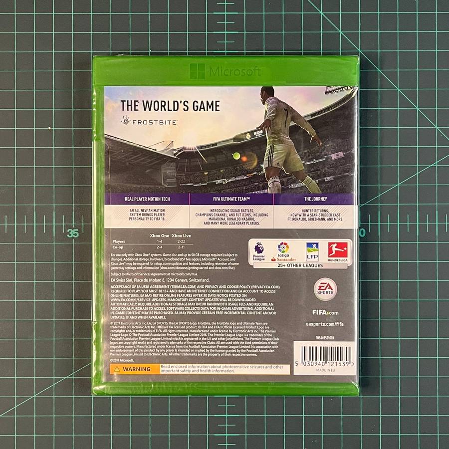 FIFA 18 | XBOX ONE | New Sealed