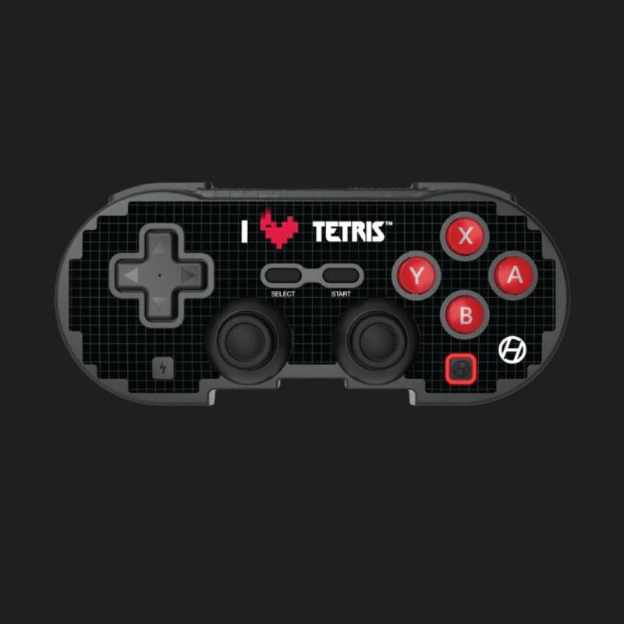 Hyperkin Official Tetris Pixel Art Bluetooth Switch Controller - Heart Drop