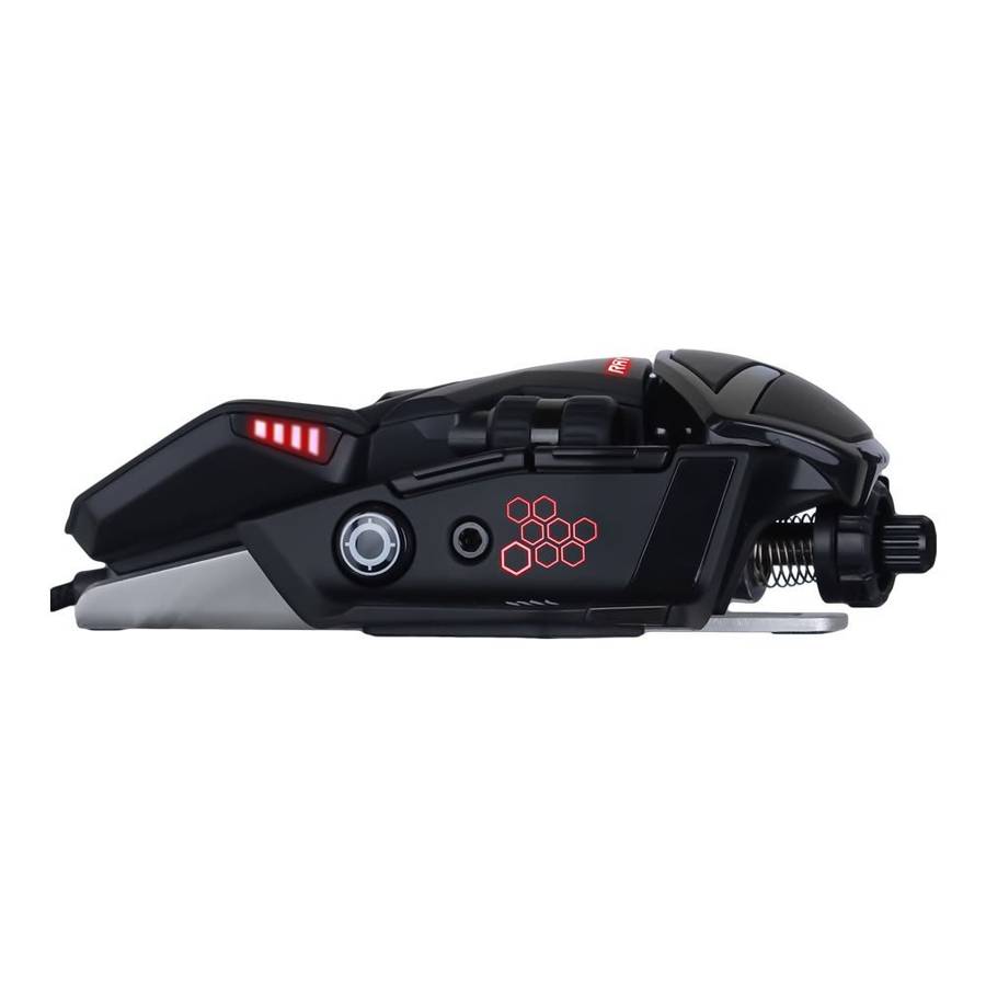 Mad Catz R.A.T. 6+ Wired Optical Gaming Mouse - Black