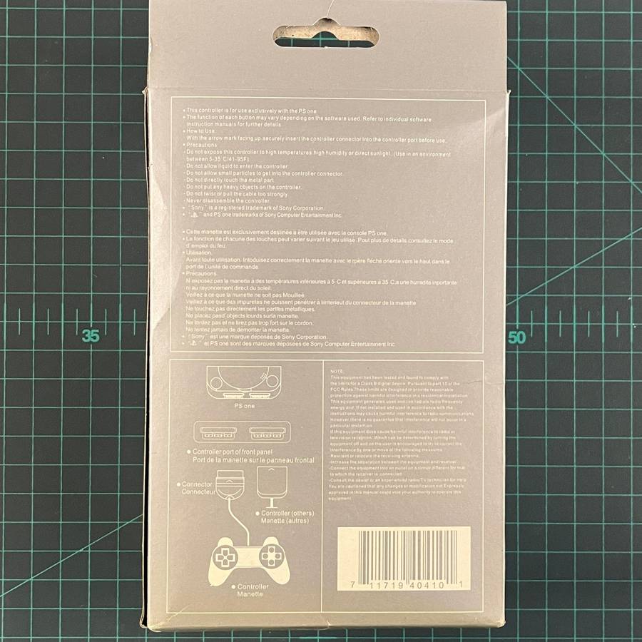 PlayStation Controller | Generic 3rd Party | PS1 | Playstation 1 | New Accessories
