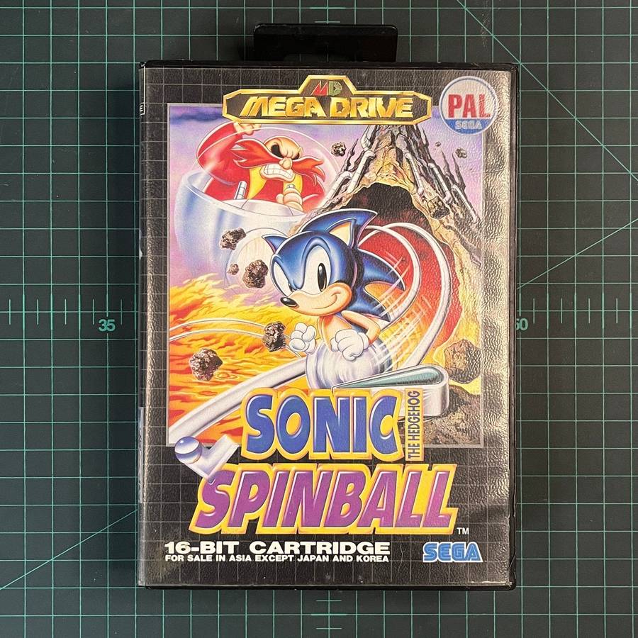 Sonic Spinball | Sega Megadrive | Mega Drive | JPN | NTSC | Used Game
