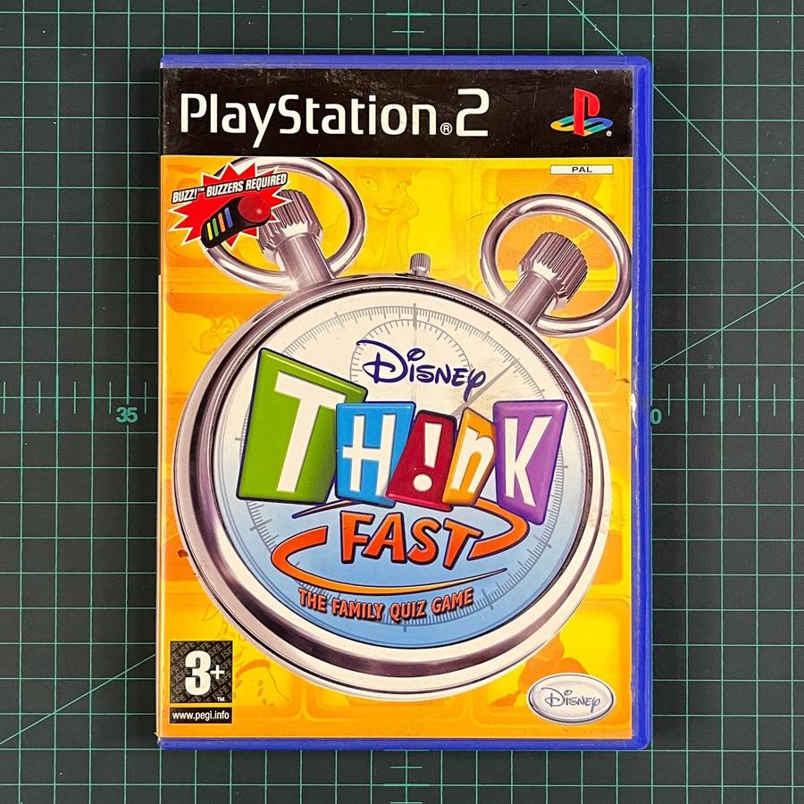 Think Fast | PlayStation 2 | PS2 | Used Game | No Manual