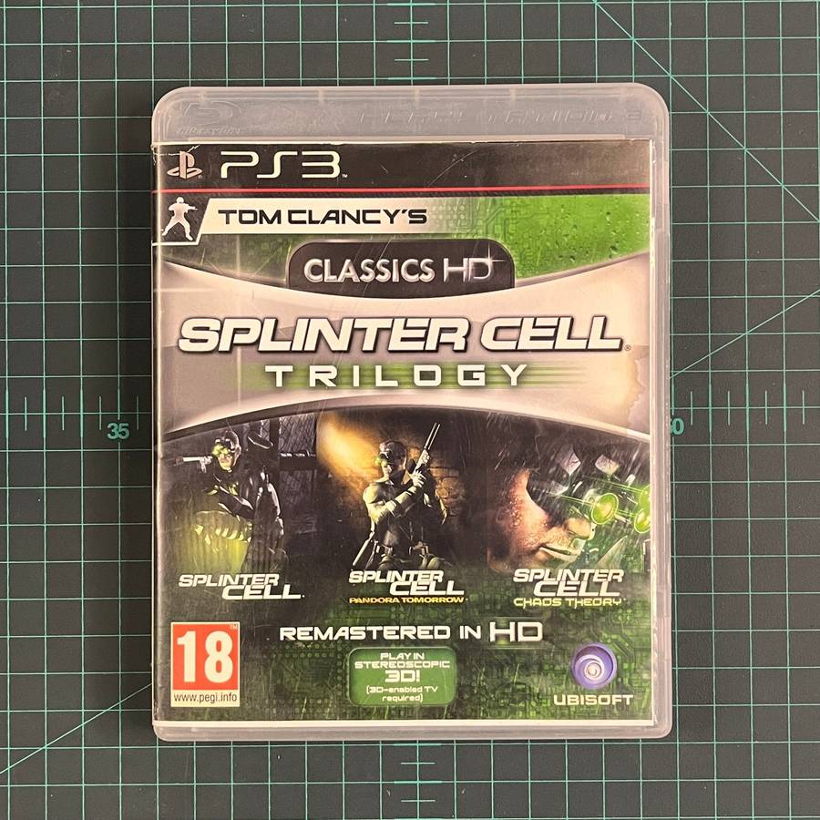 Tom Clancy's Splinter Cell Trilogy | Classics HD | PlayStation 3 | PS3 | Used Game