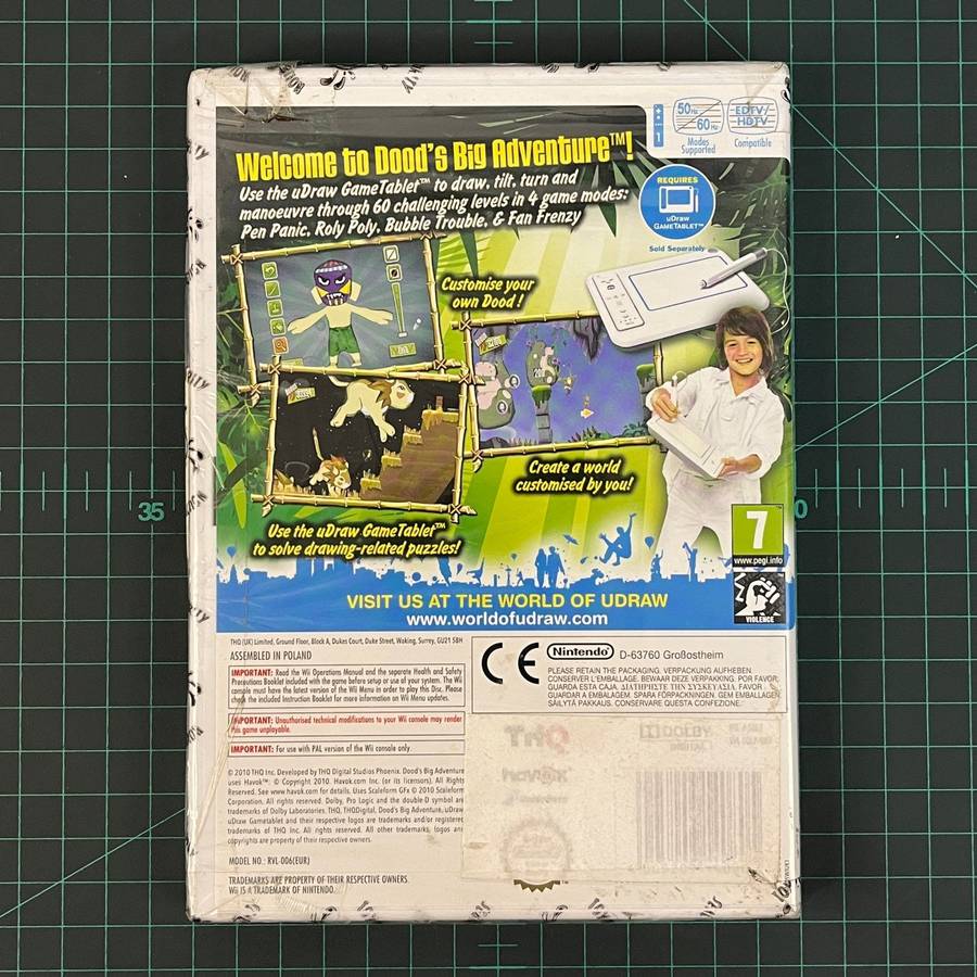 UDraw Game Tablet | Bundle | Nintendo Wii | Accessories