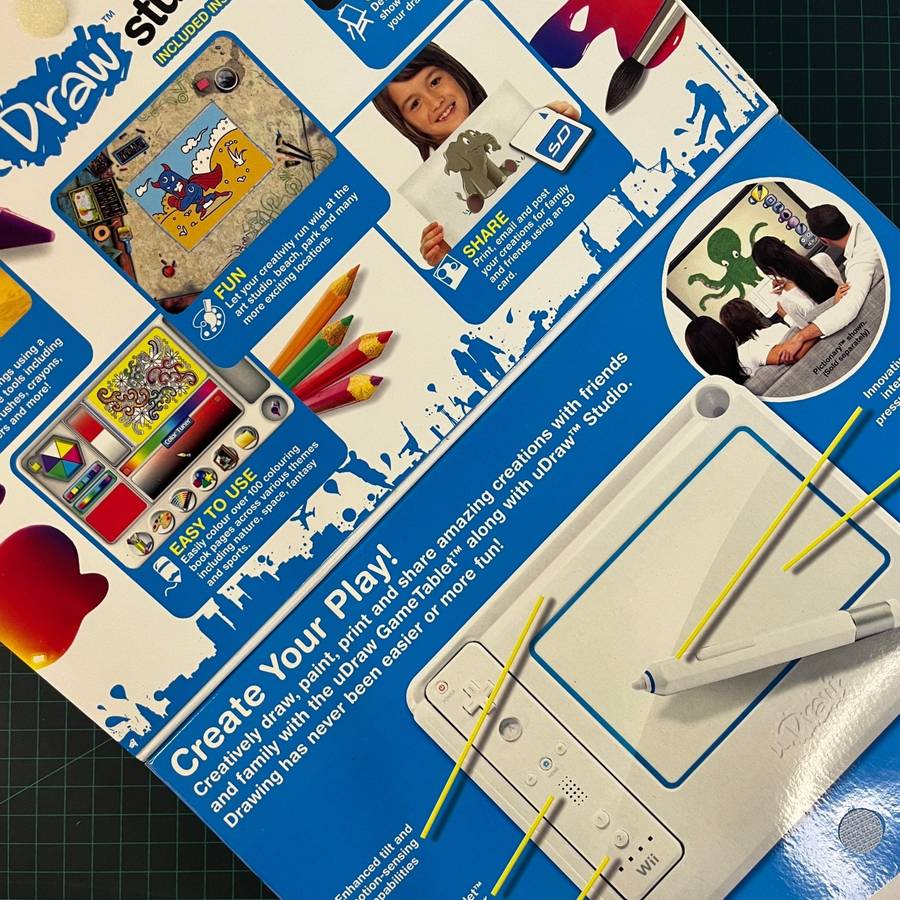 UDraw Game Tablet | Bundle | Nintendo Wii | Accessories