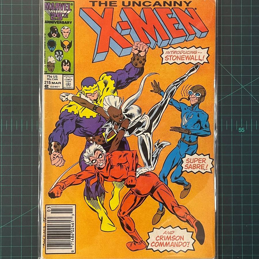 Uncanny X-Men #215 | 1986 | Comic | Marvel | Comic Book
