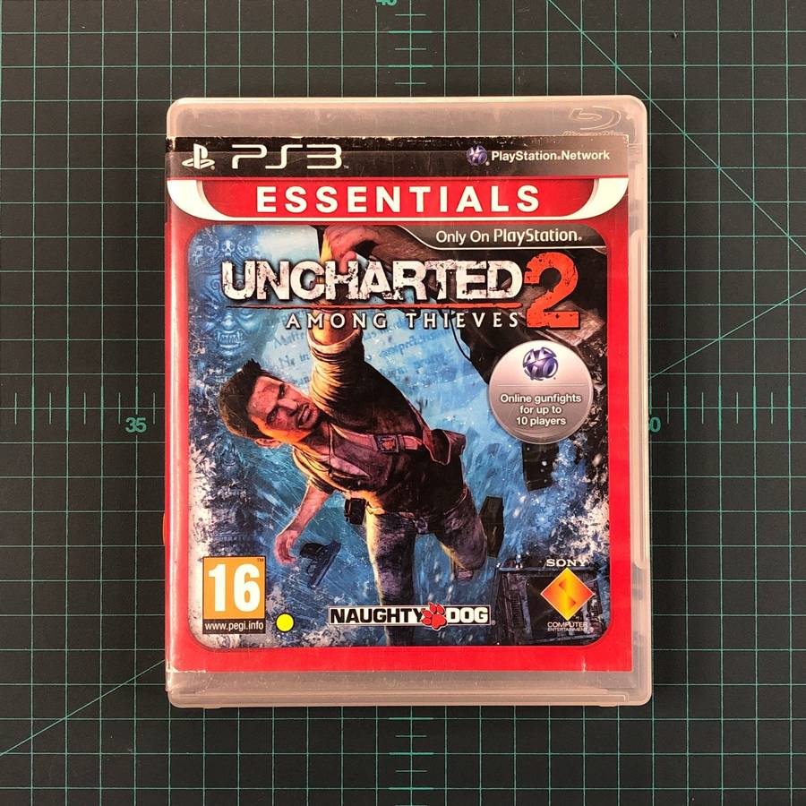 Uncharted 2: Among Thieves | PlayStation 3 | PS3 | Essentials | Used Game | No Manual