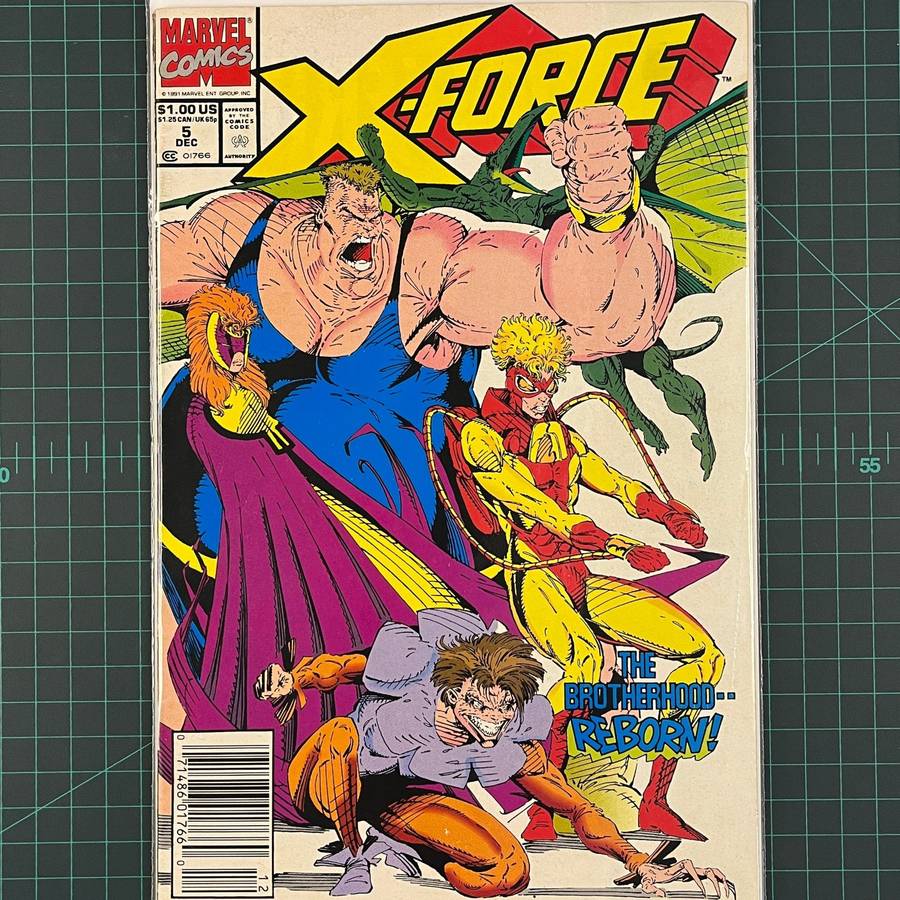 X-Force #5 | 1991 | Key Issue | Comic | Marvel | Comic Book