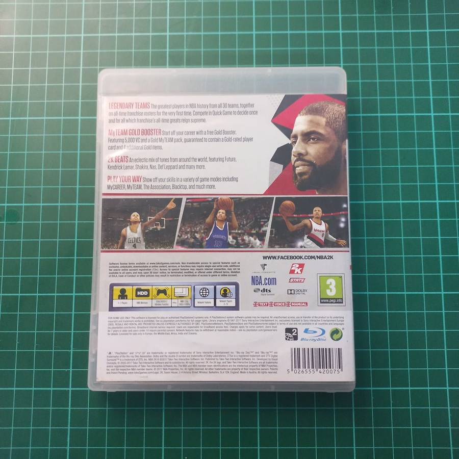 NBA : 2K18 | PS3 | Playstation 3 | Used Game