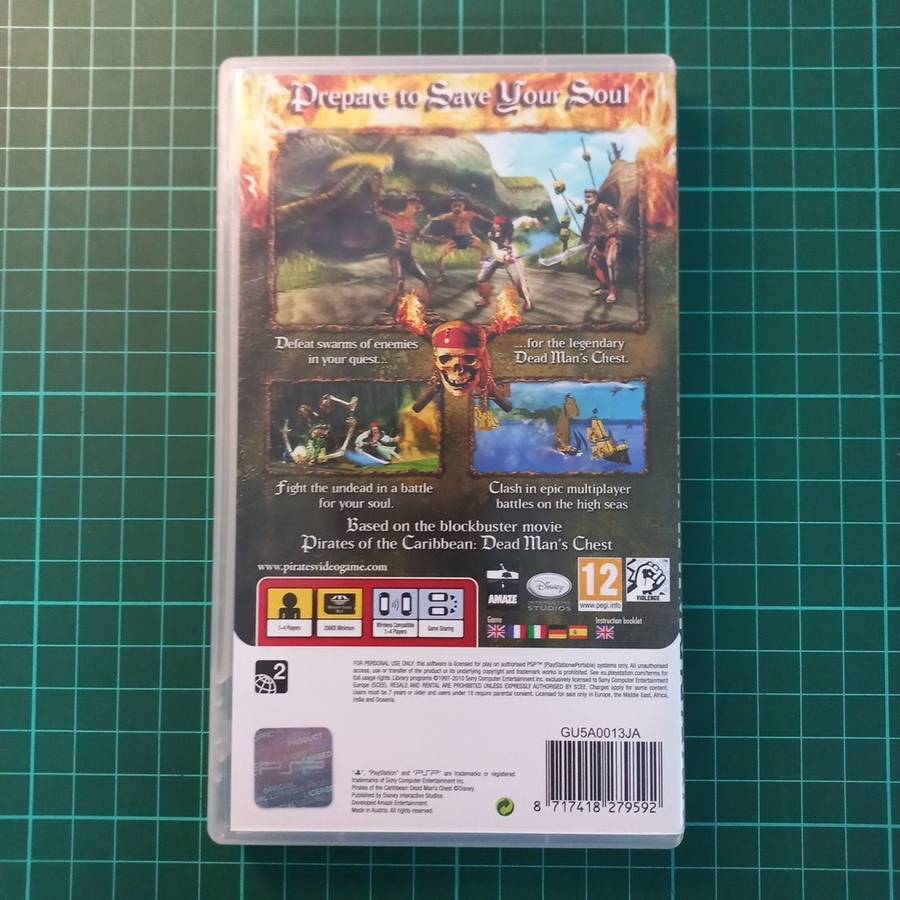 Pirates of the Caribbean: Dead Man's Chest | PSP | Essentials | Used Games