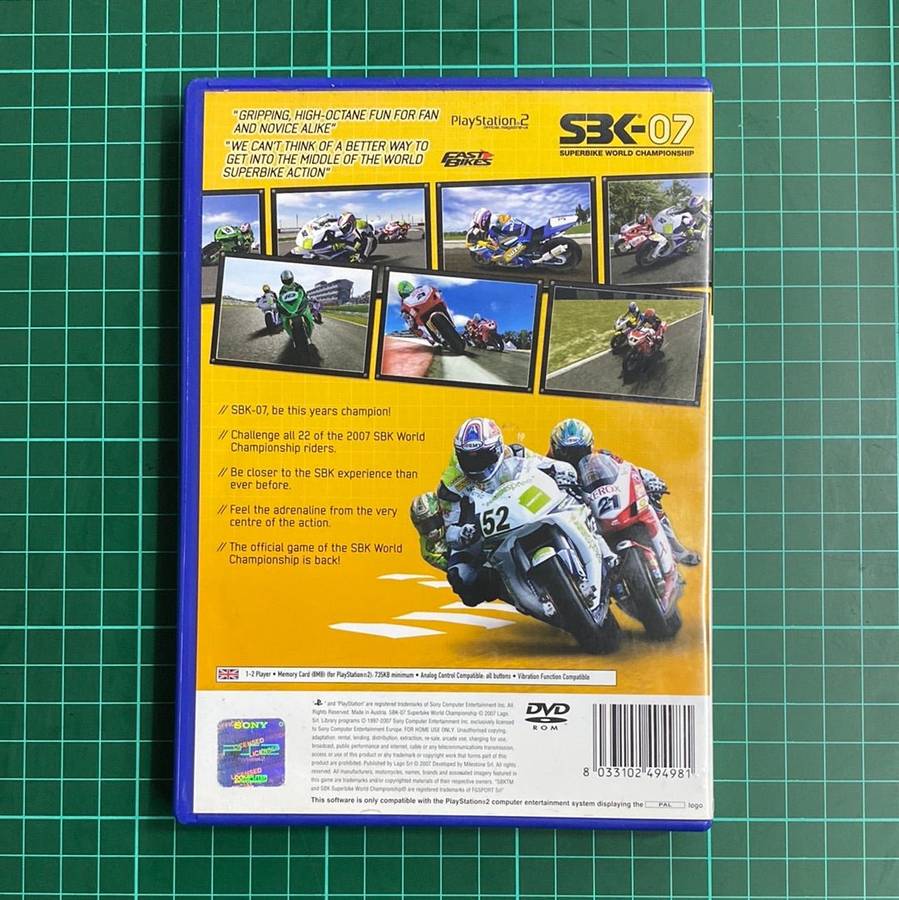 SBK-07 | PlayStation 2 | PS2 | Used Game