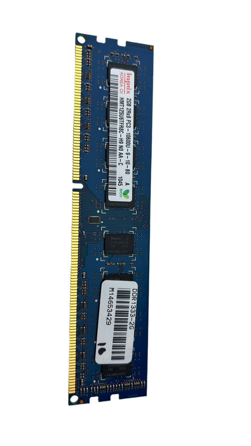 2GB 2Rx8 PC3 - 10600U - 9 - 10 - BO DDR3 Ram (Tested)