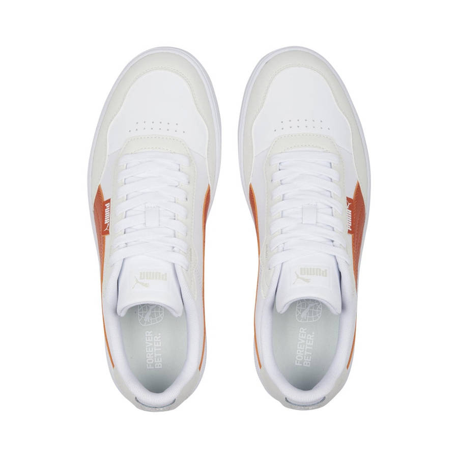 PUMA MEN'S URBAN SNEAKERS WHITE COURT ULTRA LITE - UK 7