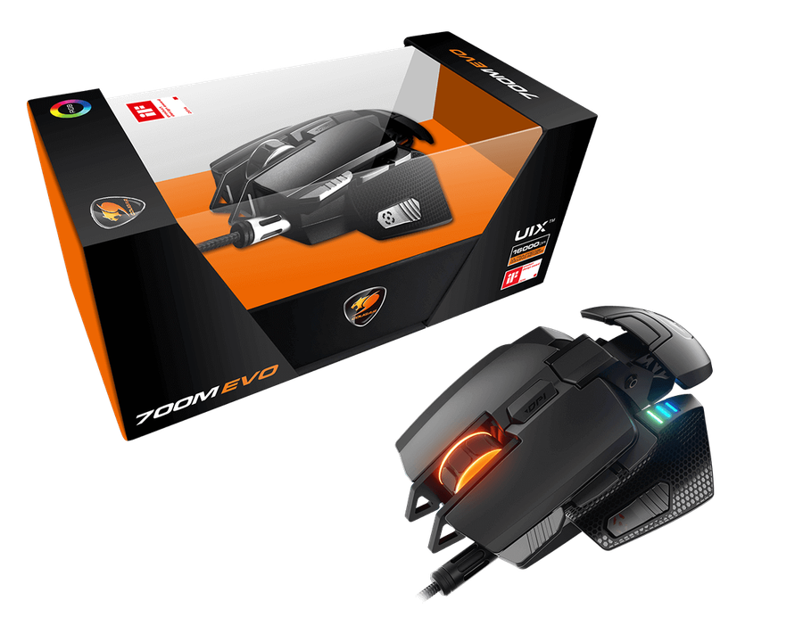 700M EVO16000 DPI Optical Gaming Mouse (Open Box-Used To Test)