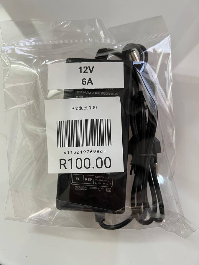 Power Supply 12V 6A