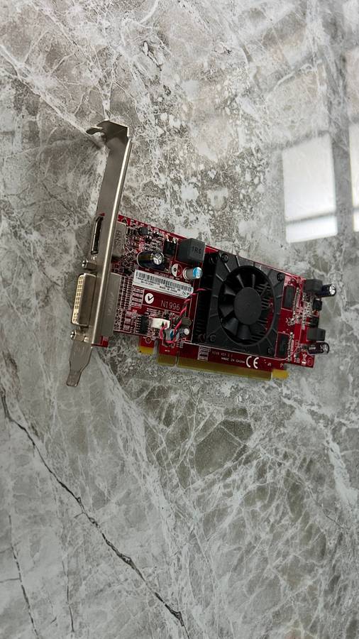 LENOVO/AMD RADEON HD5450 512MB PCI EXPRESS DVI HIGH PROFILE VIDEO CARD - 89Y6151 Used Good Condition