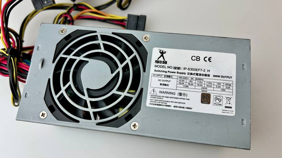 PC Power Supply IP-S300EF7-2 H Mecer Universal 300W 80+ TFX2.1