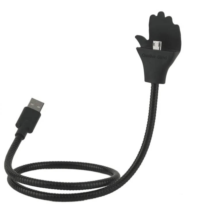Cable Data Coil Brace For Android/Micro USB