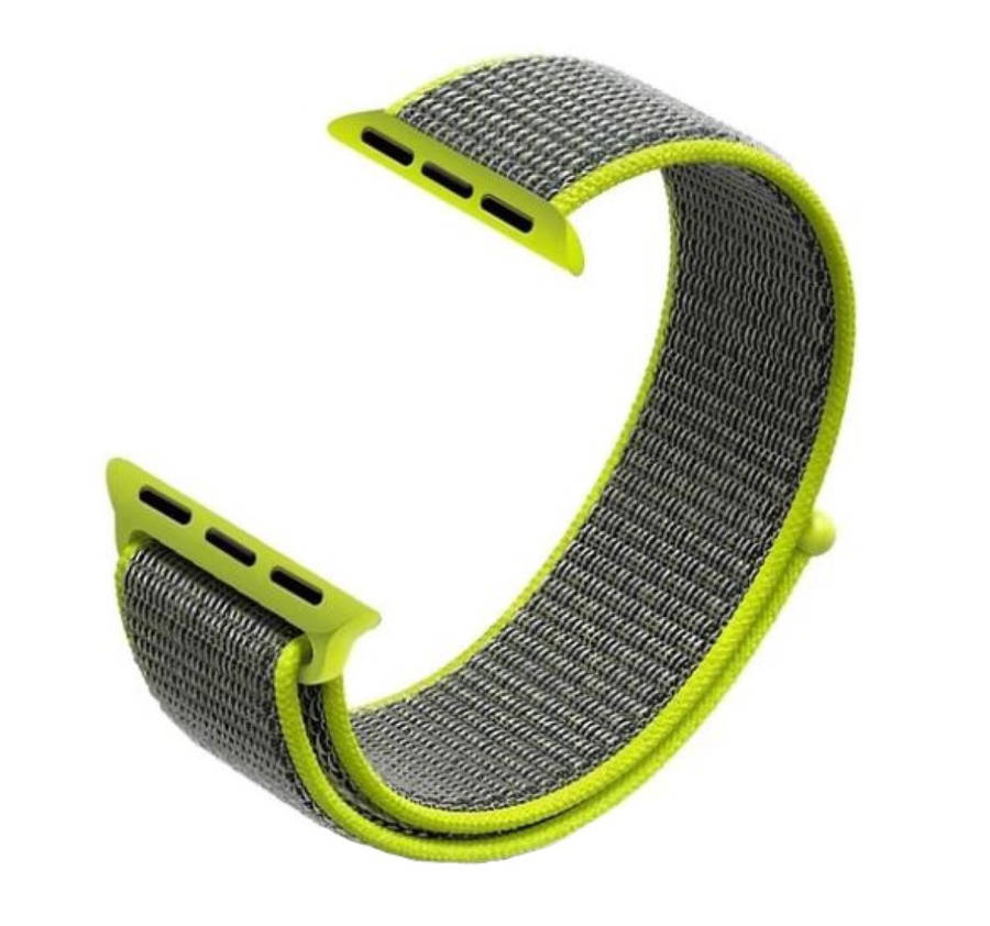Nylon Sport Loop for Apple Watch 38mm/40mm/42mm Solid Pink