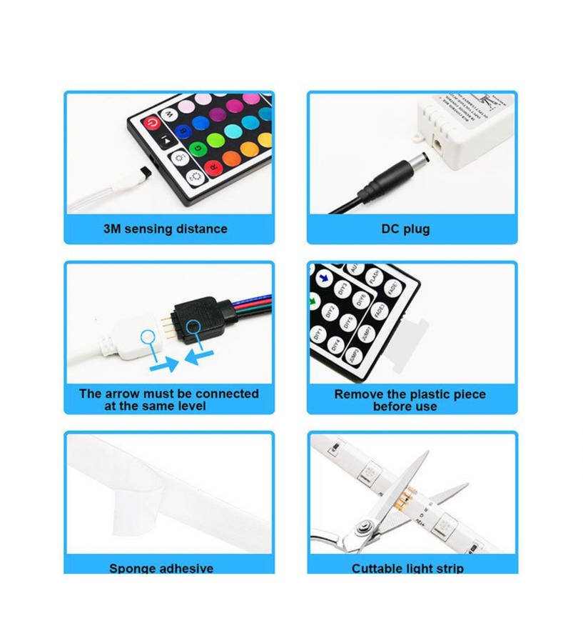 5m Smart LED RGB Light Strip