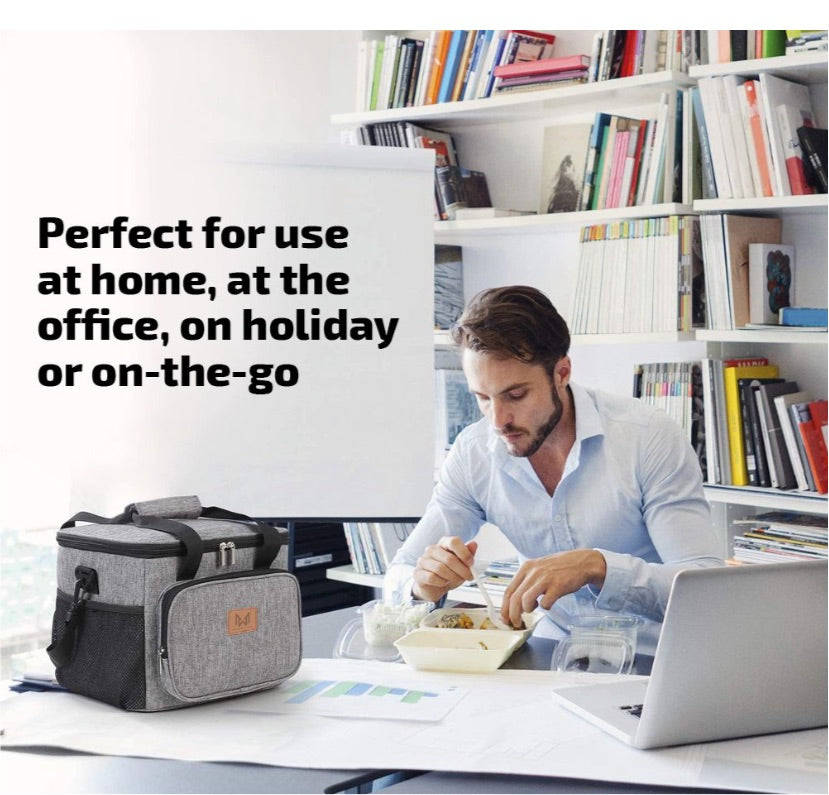 15L Insulated Lunch Box and Cooler Bag