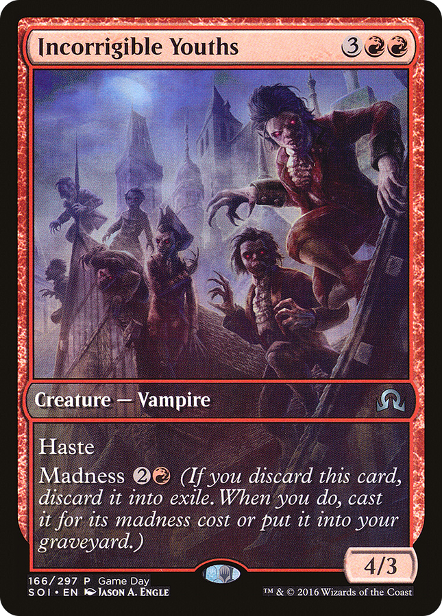 Incorrigible Youths (GAME-166) - Shadows over Innistrad Promos