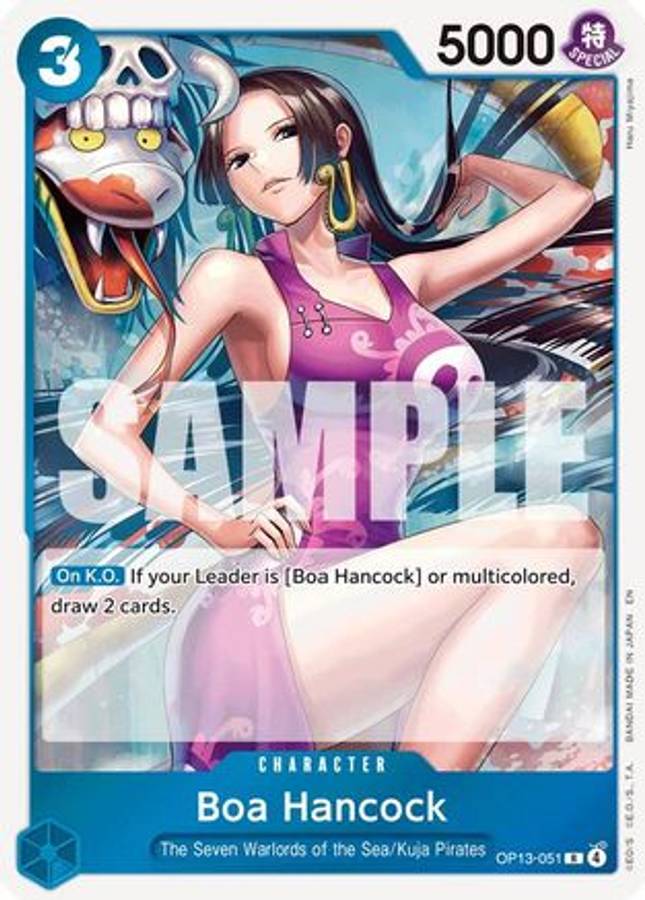 Boa Hancock (OP13-051) - Carrying On His Will Foil