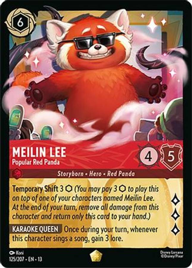 Meilin Lee - Popular Red Panda (125/204) - Attack of the Vine