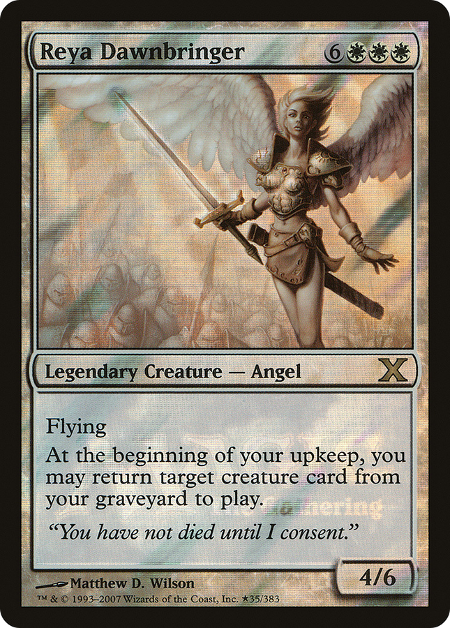 Reya Dawnbringer (GAME-) - Tenth Edition Promos Foil