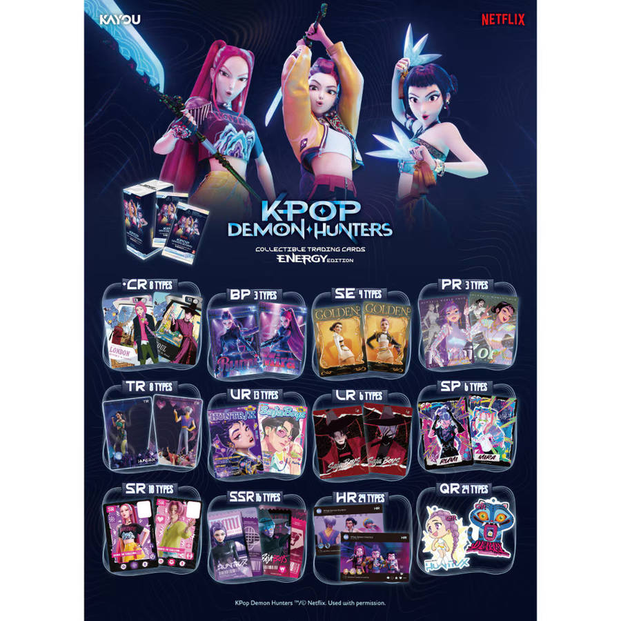 K Pop Demon Hunters: Collectible Cards - Classic Edition Booster