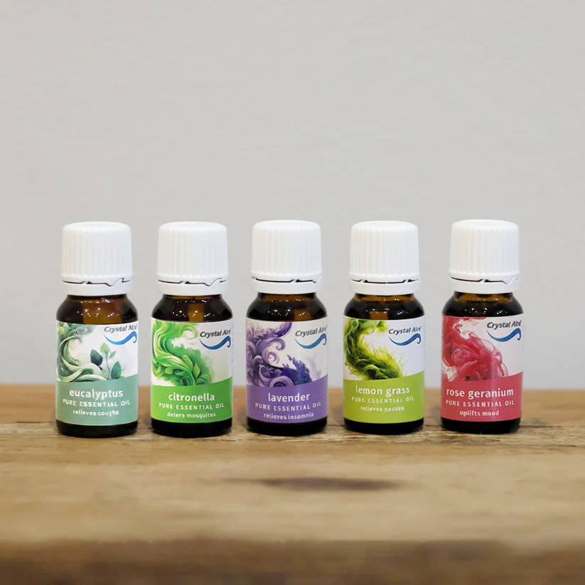 Crystal Aire 5 Pack 10ml Assorted Essential Oils