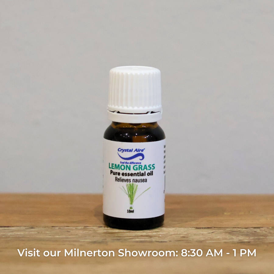 Crystal Aire Lemongrass 10ml Essential Oil
