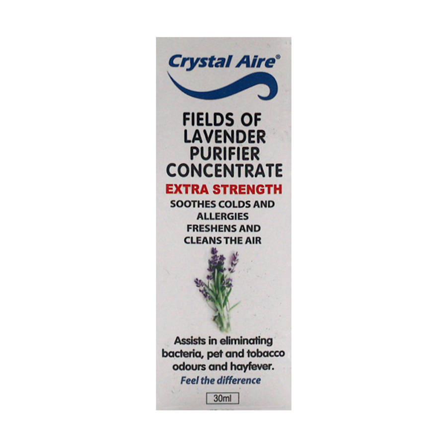 Crystal Aire 30ml Fields of Lavender Air Purifier Concentrate